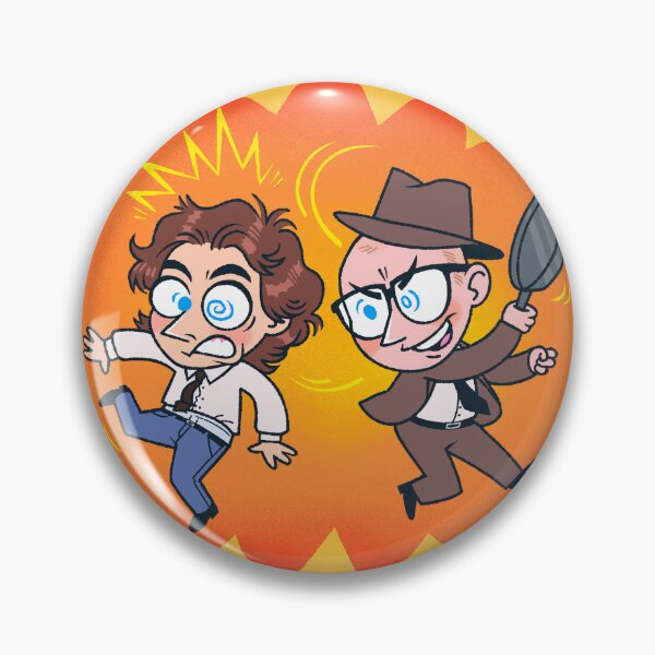 Item preview, Copy of Bottom Inspired Chibi Richie and Eddie Fight - Version 2 designed and sold by carnabybeat.