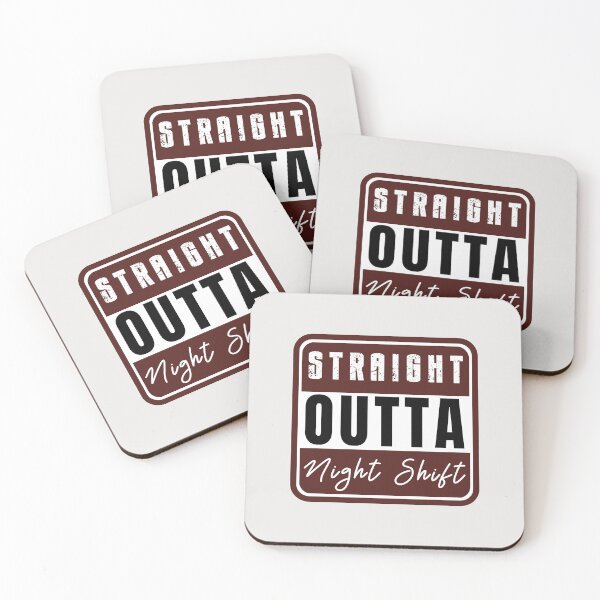 Item preview,  Straight Outta Night Shift designed and sold by Anniko Art Studio.