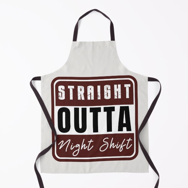Item preview, Straight Outta Night Shift designed and sold by Anniko Art Studio.