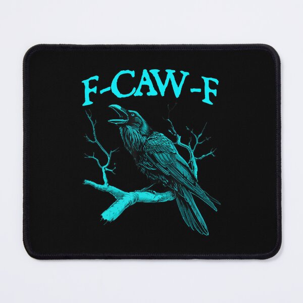 Item preview, Black Crow F Caw F Funny Black Bird Retro designed and sold by FantasyFablesC.