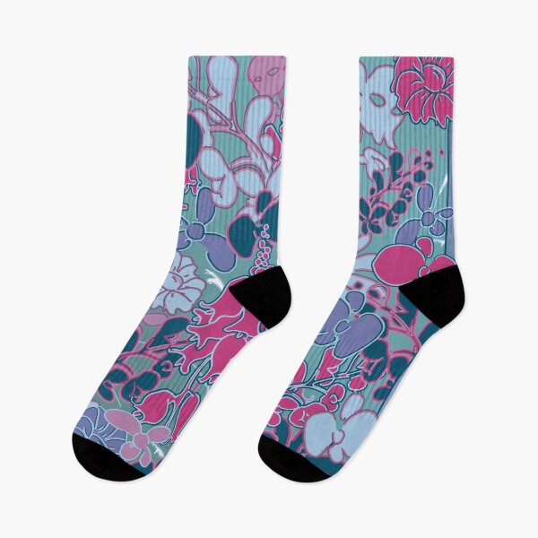 Item preview, Wildflower Bouquet in its palette of blues and pinks designed and sold by JoseYeste.