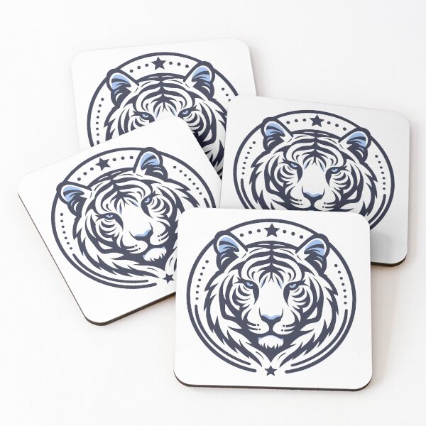 Item preview, Majestic Tiger Emblem – Fierce and Bold Design designed and sold by FunnehGacha.