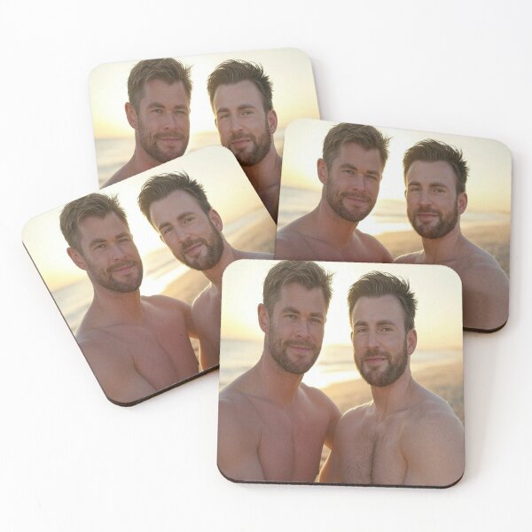 Item preview, chris hemsworth and chris evans  designed and sold by Estiny-1993.