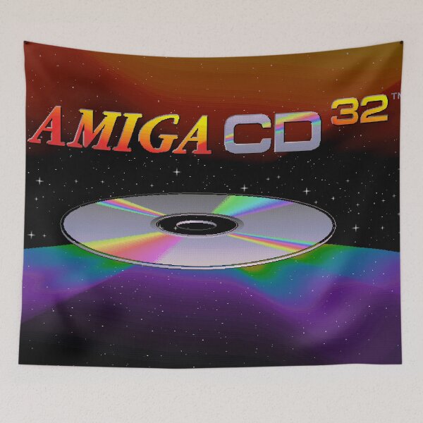 Item preview, Amiga CD32 Logo designed and sold by Retr0Tshirts.