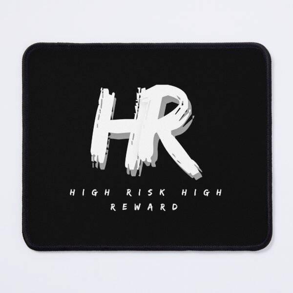 Item preview, High Risk High Reward White/Grey Print Logo designed and sold by Designwhales.
