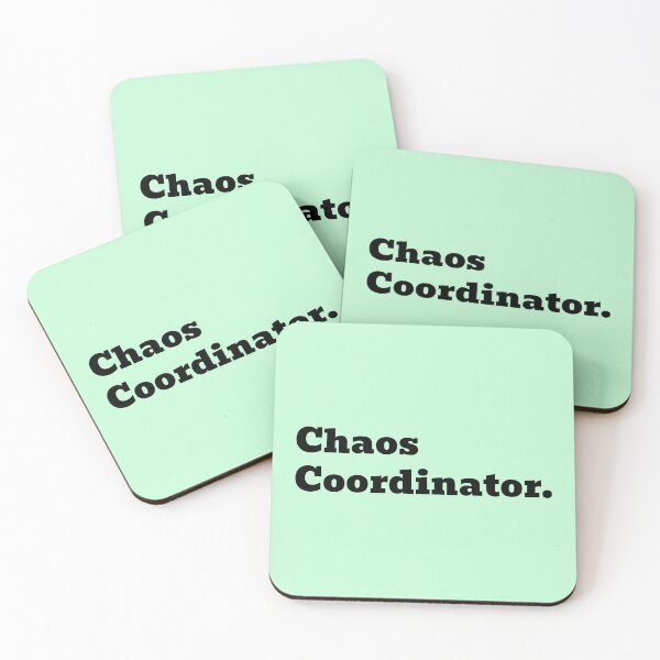 Item preview, Chaos Coordinator designed and sold by WakeNBake-Tees.