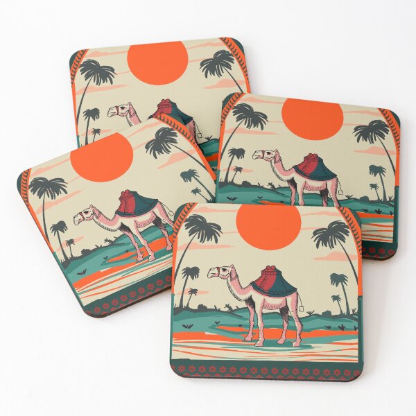 Item preview, Morocco travel poster sticker poster desert designed and sold by Arctic frame studio.