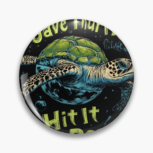 Item preview, Save The Turtles Hit It Raw Funny Comedy Plastic Straws designed and sold by Erniverse.