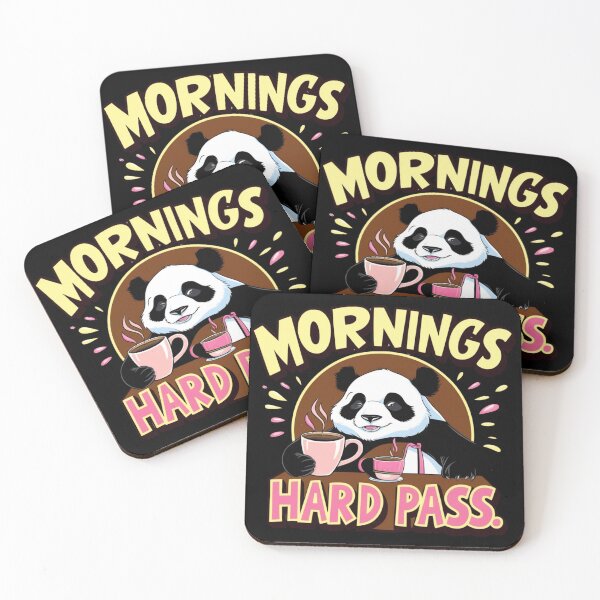 Item preview, Funny Panda Coffee Meme designed and sold by BaisaStudio.