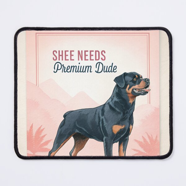 Item preview, She needs Premium dude rottweiler designed and sold by AhArtMe.