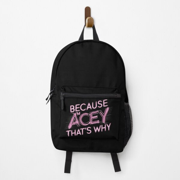 Item preview, Because I'm Acey: A Neon Cyberpunk Statement designed and sold by SztylishDesigns.