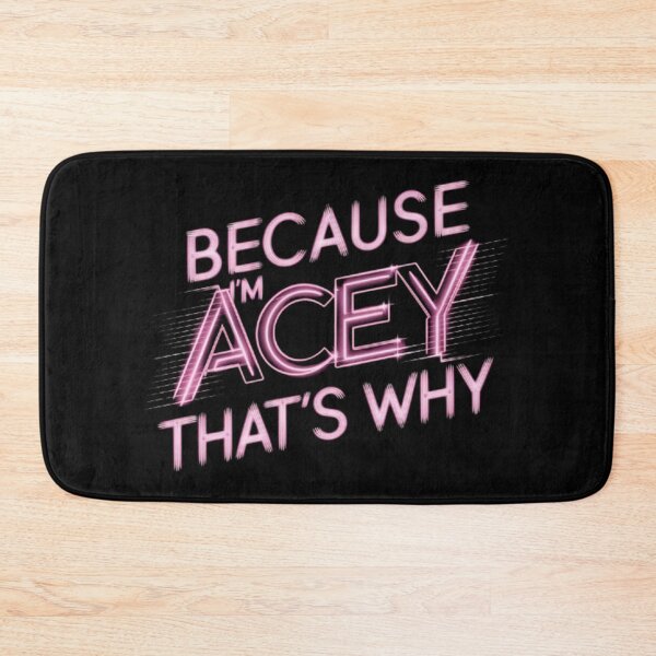Item preview, Because I'm Acey: A Neon Cyberpunk Statement designed and sold by SztylishDesigns.