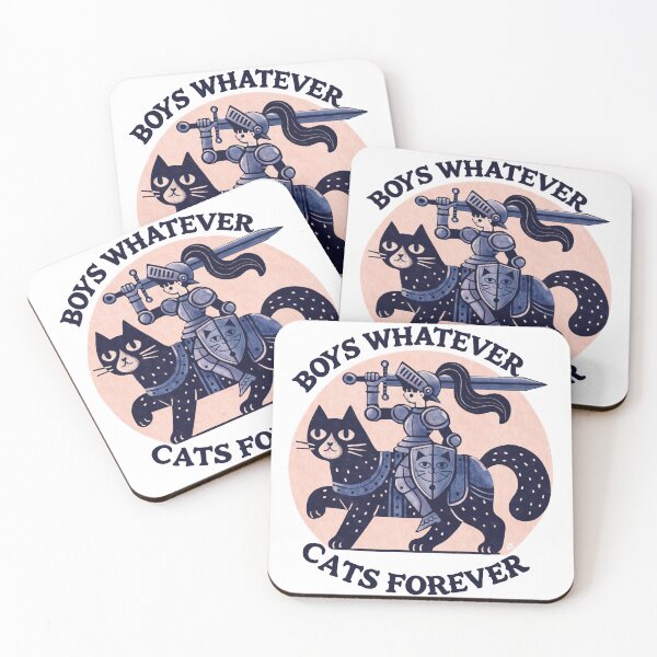 Item preview, Boys whatever cats forever  designed and sold by Itouchedabee.