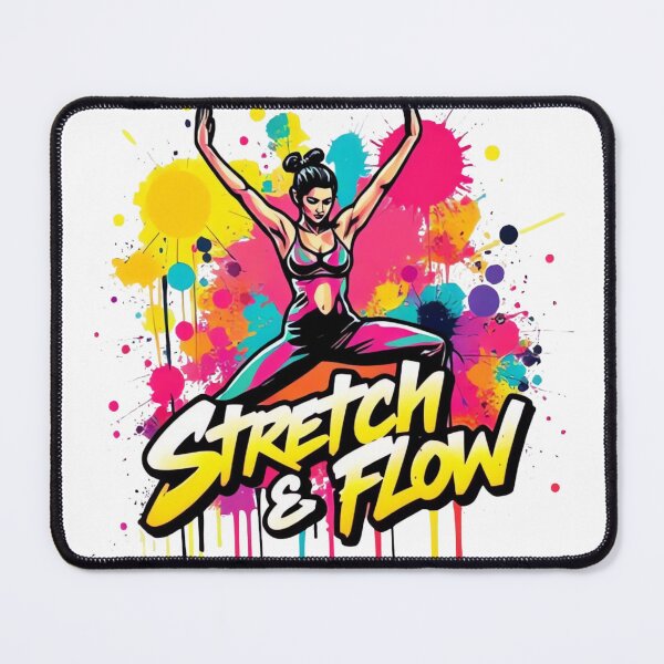 Item preview, Stretch & Flow – Graffiti Yoga Street Art Design designed and sold by ARTReMi.