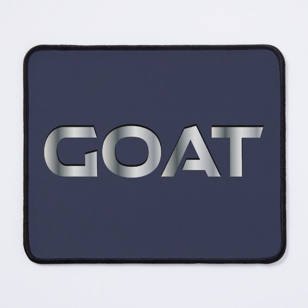 Item preview, GOAT Greatest Of All Time Cool Metal Effect designed and sold by CreativeBridge.