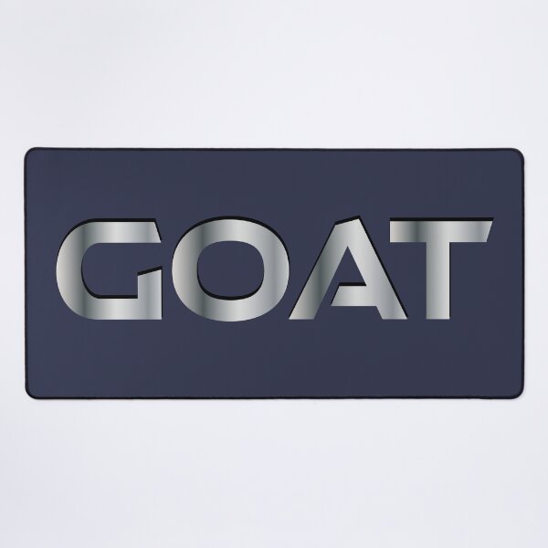 Item preview, GOAT Greatest Of All Time Cool Metal Effect designed and sold by CreativeBridge.