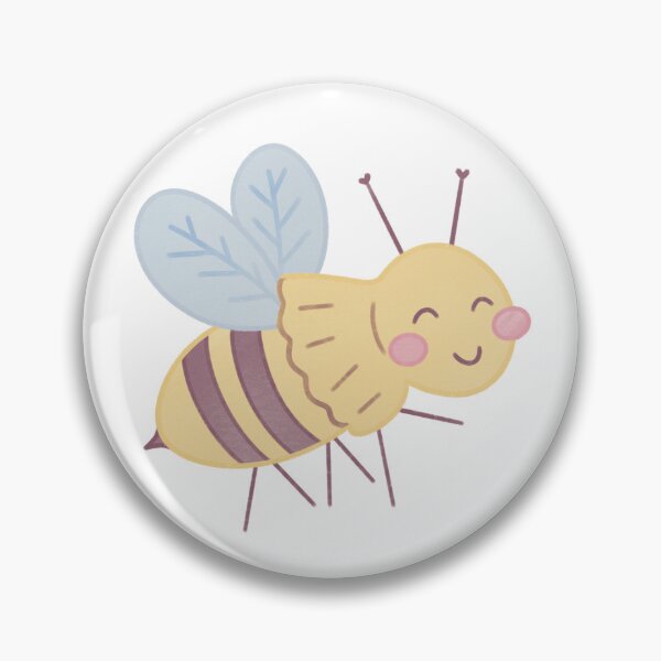 Item preview, Cute little smiling bee designed and sold by winterpumpkin.