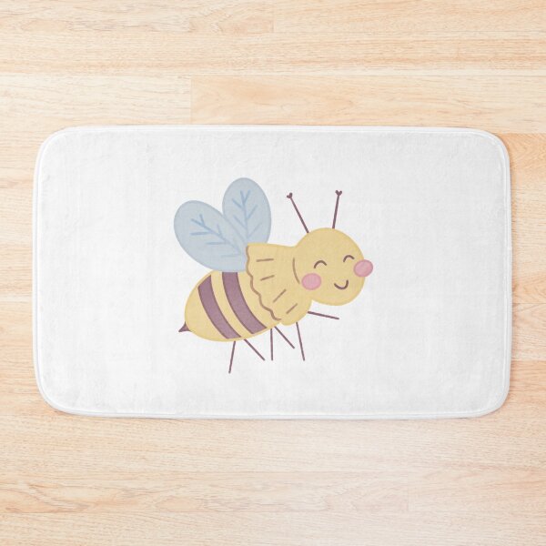 Item preview, Cute little smiling bee designed and sold by winterpumpkin.