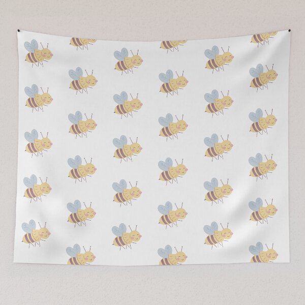 Item preview, Cute little smiling bee designed and sold by winterpumpkin.