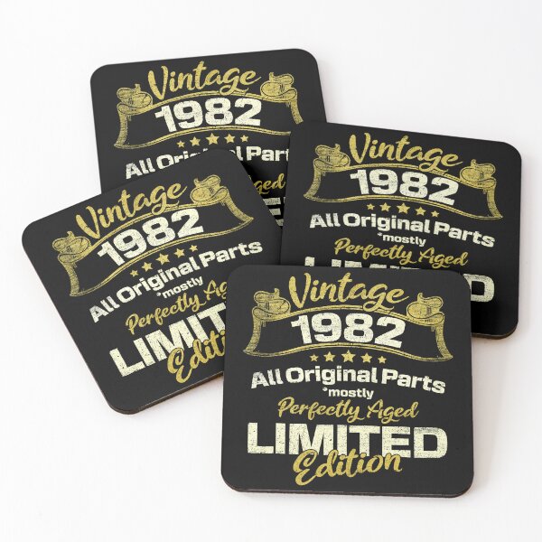 Item preview, Funny Vintage Birthday 1982 Limited Edition designed and sold by dass-art.