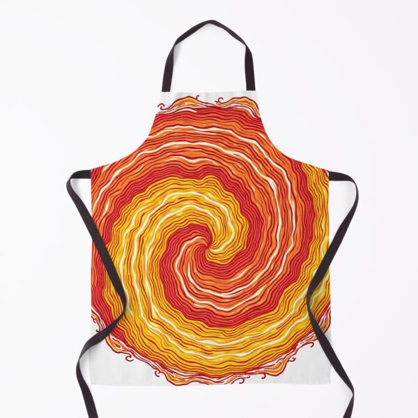 Item preview, Fiery Solar Swirl – Abstract Cosmic Energy Art designed and sold by Madustoks.