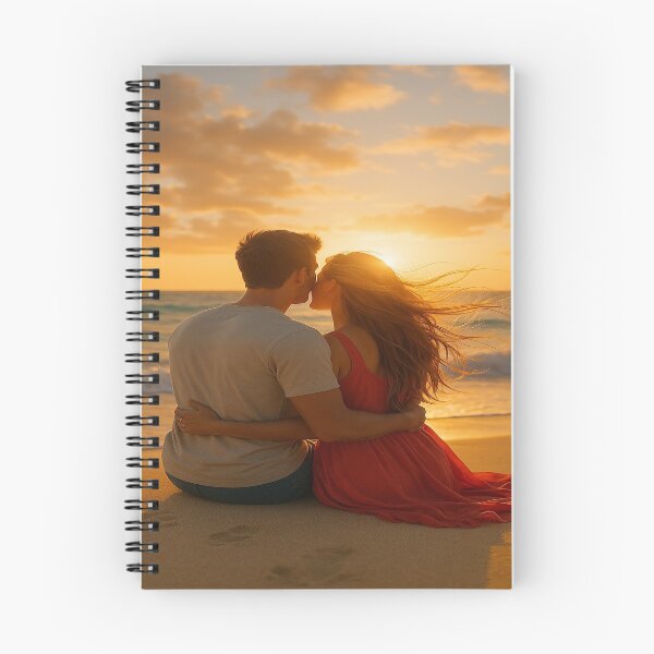 Item preview, "Wrapped in Sunset Love – Soulful Embrace at the Edge of the World" designed and sold by SoulPrints by Beata.