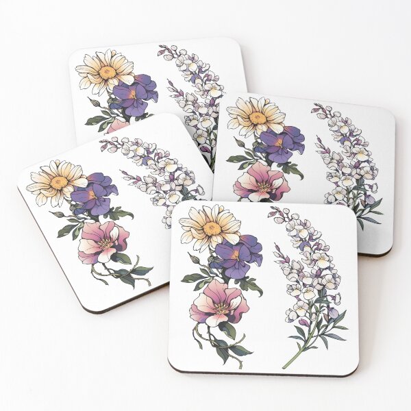 Item preview, Daisy and sweet peas designed and sold by MendaciousMina.