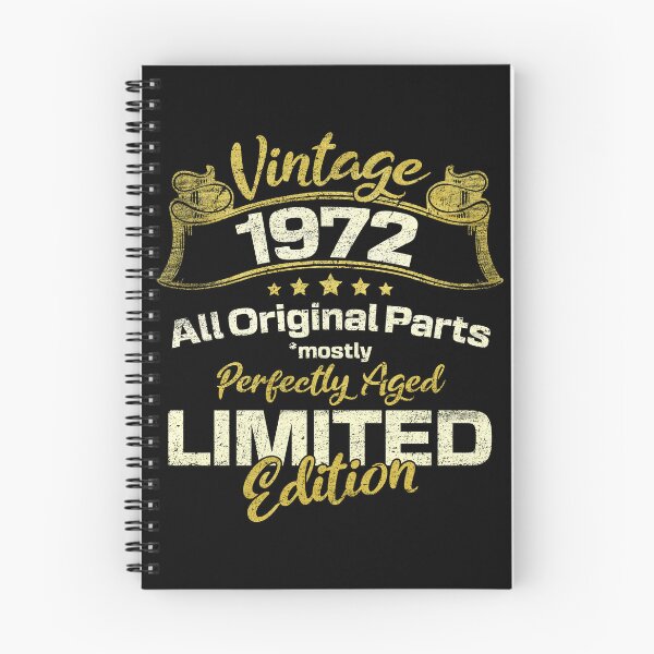 Item preview, Funny Vintage Birthday 1972 Limited Edition designed and sold by dass-art.