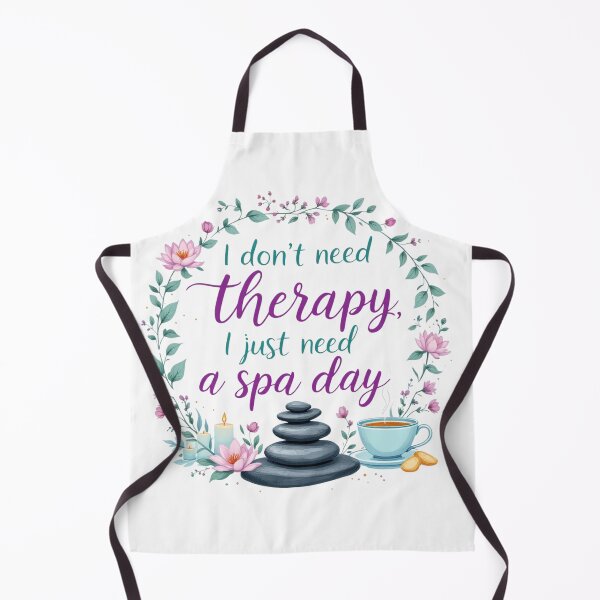 Item preview, I Don’t Need Therapy, I Just Need a Spa Day - Relaxation Quote Design for Stress Relief Lovers designed and sold by IM Hunter.