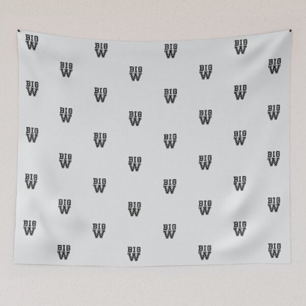 Item preview, "Big W" in black  designed and sold by PariSeine.