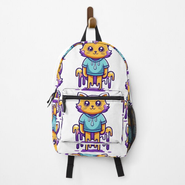 Item preview, Abstract violet cat designed and sold by HorizonStores.