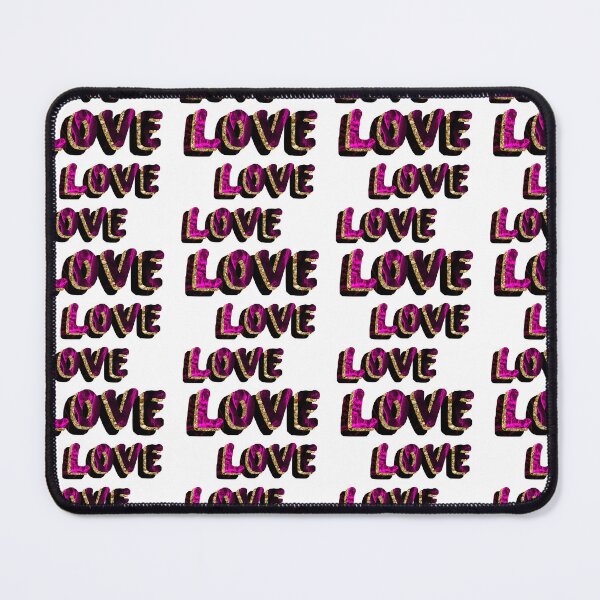Item preview, Love written in Purple Velvet and Gold designed and sold by Annanucki.