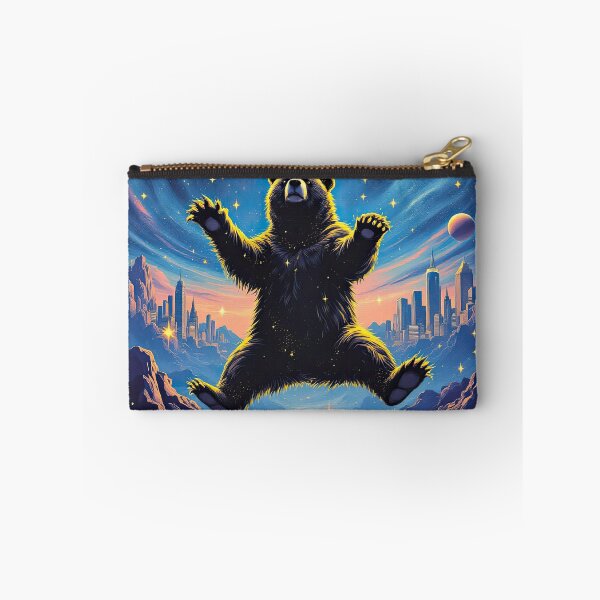 Item preview, Levitating Black Bear designed and sold by HabitableMoons.
