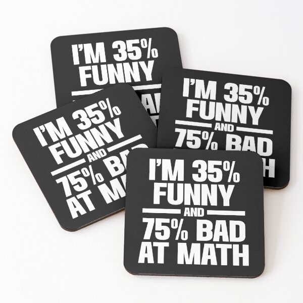 Item preview, The Statistically Questionable Humor Tee designed and sold by DarylWelsh2024.