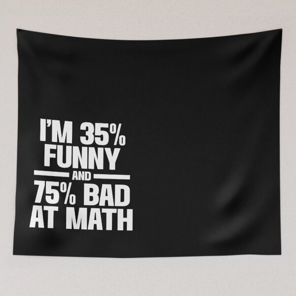 Item preview, The Statistically Questionable Humor Tee designed and sold by DarylWelsh2024.