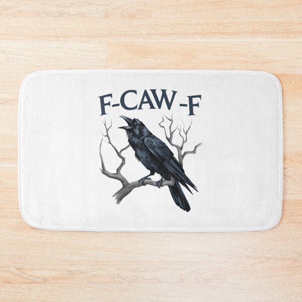 Item preview, F Caw F Funny Black Bird Black Crow Trending designed and sold by FantasyFablesC.