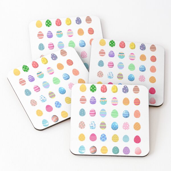 Item preview, Colored Easter Eggs designed and sold by 7ArtPrintable.