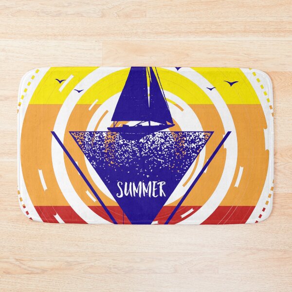Item preview, "Sunset Voyage: Sailing into Summer Bliss designed and sold by HebHenderson.
