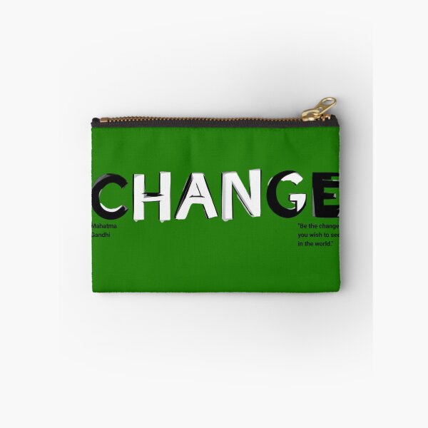 Item preview, Mahatma Gandhi - Be the change you wish to see in the world. designed and sold by nature. electrified..