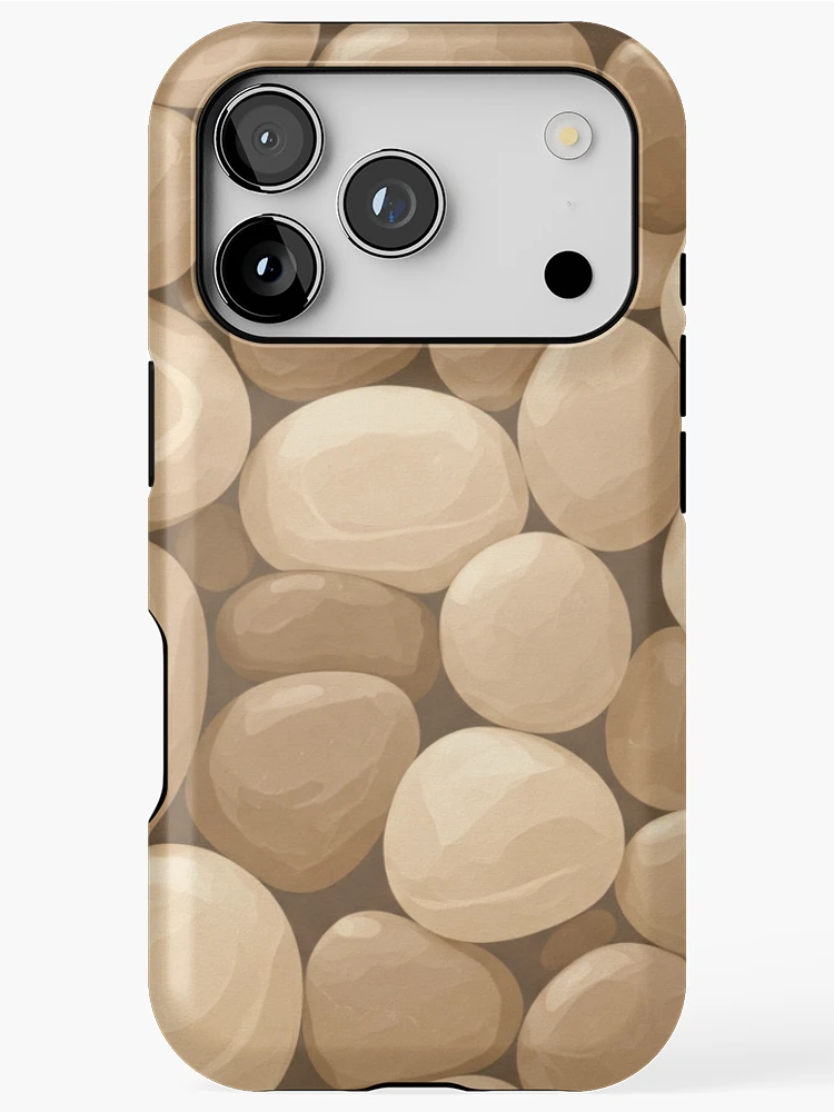 Thumbnail 1 of 4, iPhone Case, Natural Pebble Pattern designed and sold by Rui Fernandes.