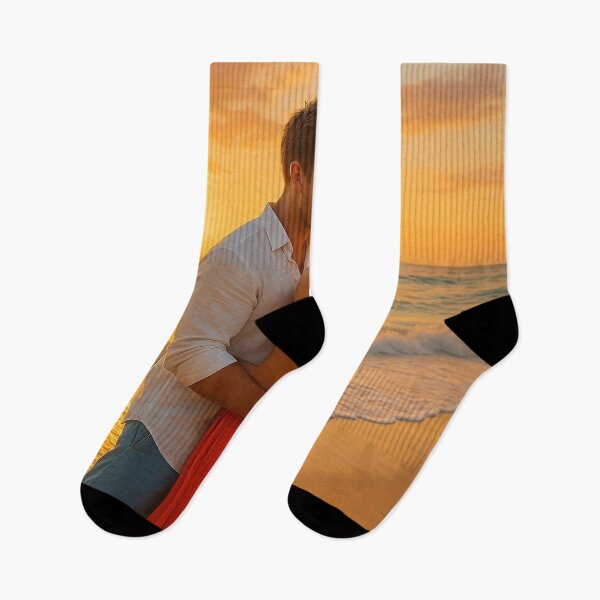Item preview, "Sunset Embrace – Where Love Meets the Horizon" designed and sold by SoulPrints by Beata.