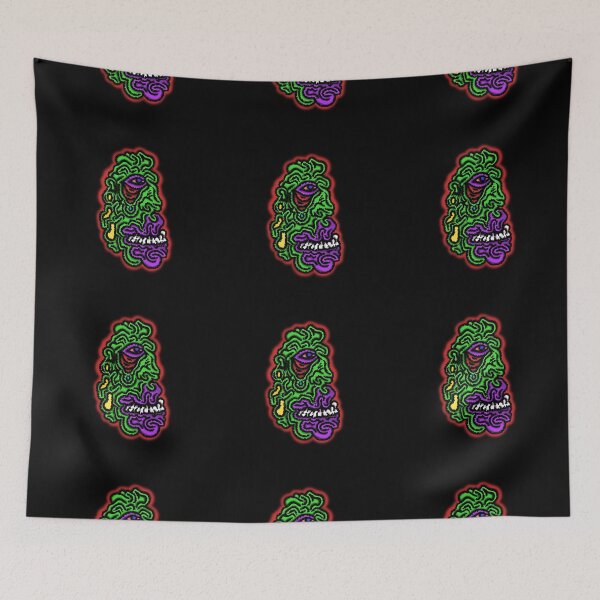Item preview, green digital drawing face designed and sold by pascocharacters.