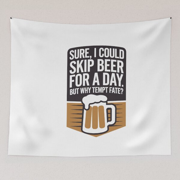 Item preview, No-Skip Beer Club designed and sold by NickTaroDesign.