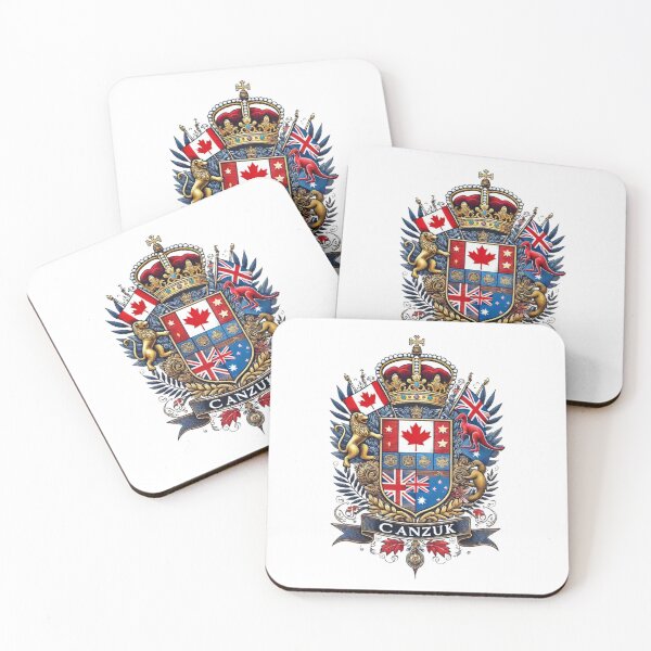 Item preview, Royal Coat of Arms CANZUK – Commonwealth Heritage and Union designed and sold by SztylishDesigns.