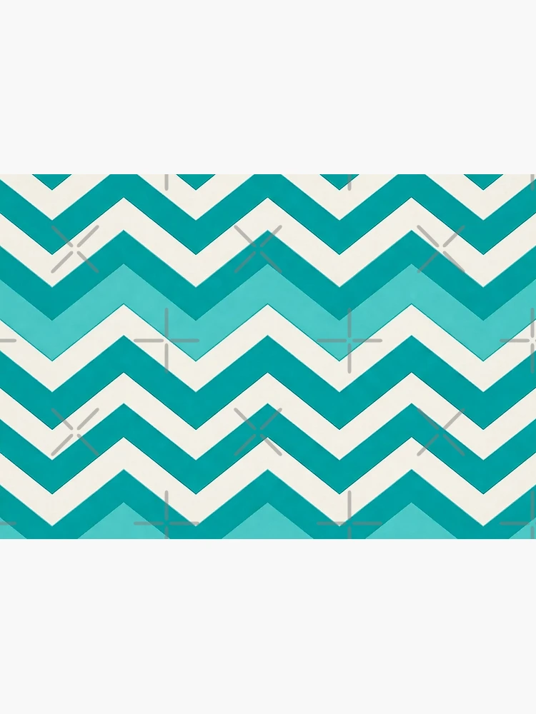 Thumbnail 3 of 3, Journal, Blue and White Chevron Pattern designed and sold by Rui Fernandes.
