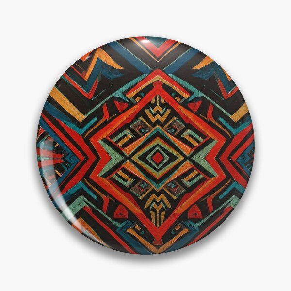 Item preview, Vibrant Tribal Geometric Pattern designed and sold by Rui Fernandes.