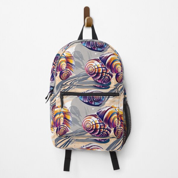 Item preview, Vibrant Snail Shell Spiral Patterns designed and sold by ArtDzignsZA.