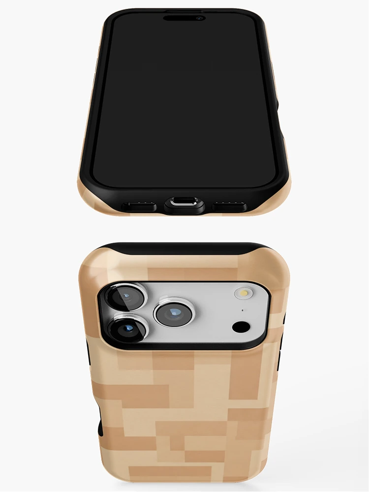Thumbnail 3 of 4, iPhone Case, Geometric Beige Pattern designed and sold by Rui Fernandes.