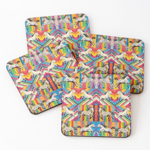 Item preview, Patrón de caballo colorido designed and sold by Richenda.