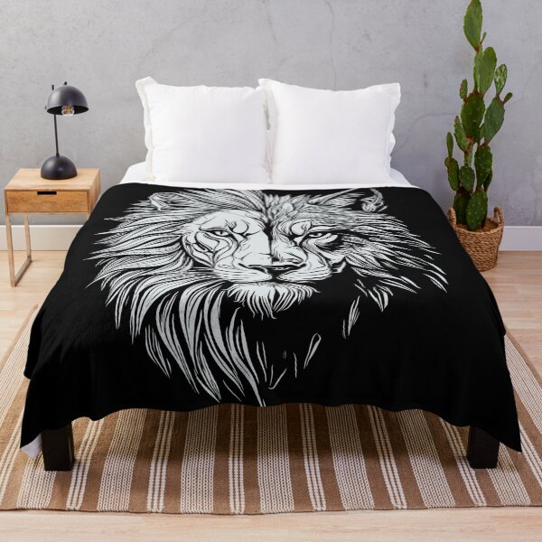Item preview, Lionwolf head_LGrey designed and sold by crea8designs.